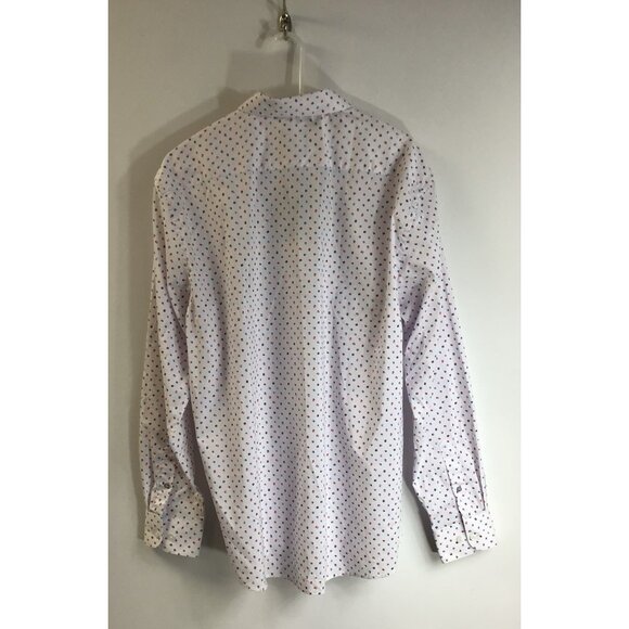 NWT Sexy Ben Sherman XL Button Down Shirt Geo Print 💜 - Picture 2 of 8
